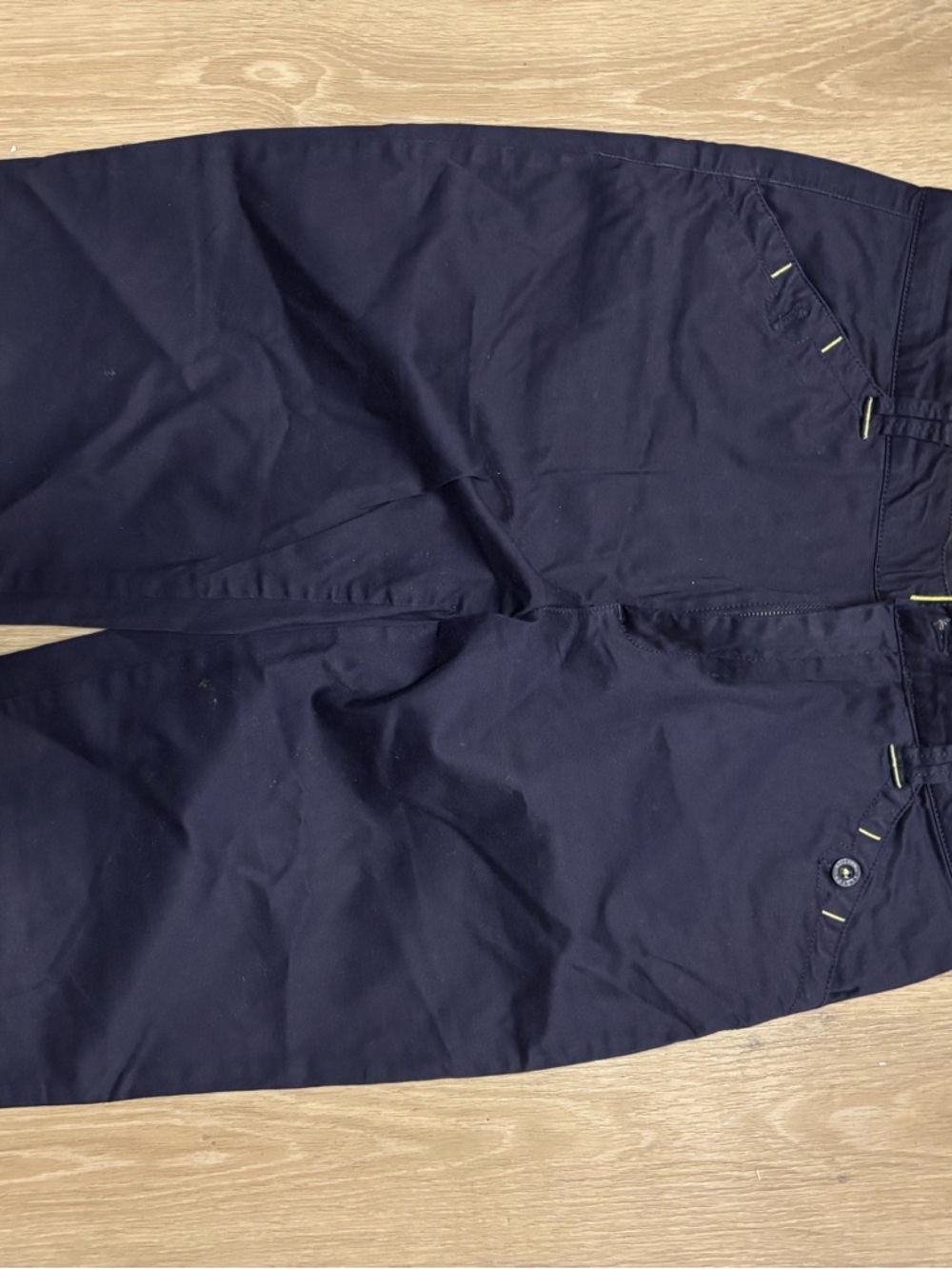 Women's Straight-Leg Pants in Navy